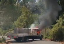 Refuerzan seguridad en Charapan tras reporte de enfrentamiento armado