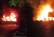 #VIDEOS // Dos muertos y un miembro del CJNG detenido tras emboscada y seis narcobloqueos en Colima