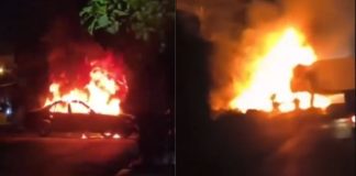 #VIDEOS // Dos muertos y un miembro del CJNG detenido tras emboscada y seis narcobloqueos en Colima
