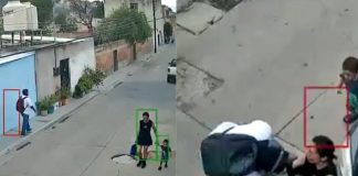 #VIDEO // Sujeto ataca sexualmente a madre frente a su hijo en la vía pública; presuntamente trabaja en colegio católico privado