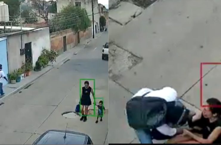 #VIDEO // Sujeto ataca sexualmente a madre frente a su hijo en la vía pública; presuntamente trabaja en colegio católico privado