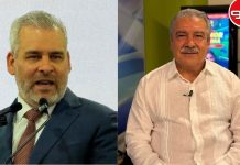 Llegué tarde, así se excusó Morón la falta de saludo con Bedolla