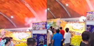 #VIDEO// Captan el momento exacto del inicio del fuego en la Feria de Tabasco 2026; hubo 5 muertos
