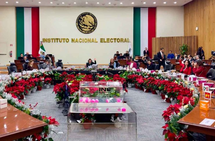El INE confirmó que durante el Mundial trabajará en home office