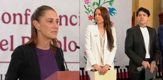 Buscan frenar canciones violentas: Junior H y Majo Aguilar anuncian concurso en Palacio Nacional