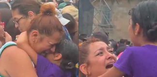 VIDEO | Madre e hija que no consiguieron boletos lloran al lograr conocer a BTS en el Zócalo