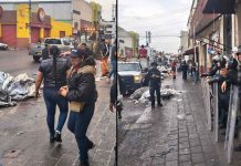 Regresan locatarios a la zona siniestrada del mercado Independencia