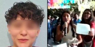 #VIDEO // Jóvenes irrumpen enlace de la Mañanera con protesta sobre inseguridad en Michoacán