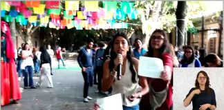 #VIDEO “También hay oposición en el maratón de lectura”: protesta en vivo sorprende a Sheinbaum