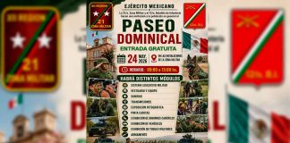 Ejército Mexicano invita a la población en general a un Paseo Dominical en Morelia