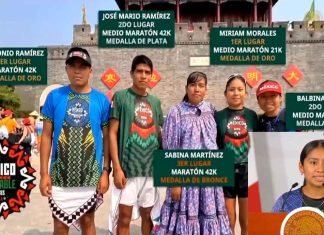 #VIDEO Corredores rarámuris y mixtecos brillan en China; ganan cinco medallas y ponen en alto a México