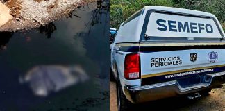 Hallan cadáver en canal de aguas negras en Uruétaro, Tarímbaro