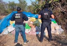 Agentes de la Unidad de Seguimiento, Investigación, Inteligencia y Análisis (SIIA) de Policía Morelia recuperaron la mercancía de un camión de carga robado el día jueves 7 de mayo, de empresa de abarrotes.