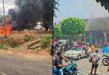VIDEO | Habitantes de Acachuén incendian camiones y presidencia de Chilchota; exigen justicia