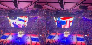 #VIDEO // Incómodo momento: Así recibió el Madison Square Garden a Donald Trump en las Finales de la NBA
