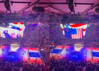 #VIDEO // Incómodo momento: Así recibió el Madison Square Garden a Donald Trump en las Finales de la NBA