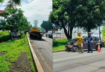 Se registran dos accidentes vehiculares en el Libramiento Norteponiente de Morelia