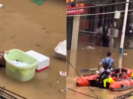 #VIDEO // Río rompe récord histórico tras subir más de 6.5 metros y deja severas inundaciones