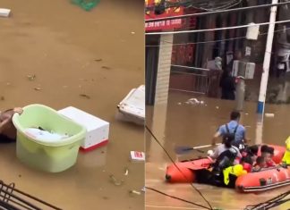 #VIDEO // Río rompe récord histórico tras subir más de 6.5 metros y deja severas inundaciones