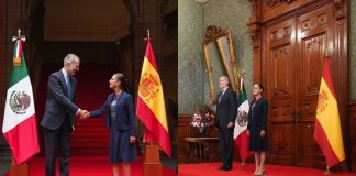 #VIDEO // Presidenta Claudia Sheinbaum recibe en palacio nacional al Rey Felipe VI