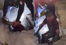 #VIDEO || Ocho horas bajo tierra: rescatan con vida a un hombre atrapado en un drenaje