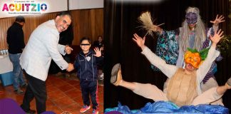 Niñas y niños disfrutan de obra teatral con mensaje de reflexión y valores
