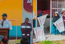 Alexis Velázquez arranca rehabilitación de Jardín de Niños en Huandacareo