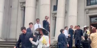 #VIDEO // Dua Lipa y Callum Turner se casan en una íntima ceremonia civil en Londres