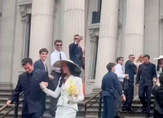 #VIDEO // Dua Lipa y Callum Turner se casan en una íntima ceremonia civil en Londres
