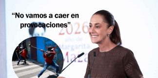 #VIDEO // “No vamos a caer en provocaciones”: Claudia Sheinbaum crítica actos vandálicos durante protestas de la CNTE