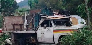 Camioneta de basura choca contra árbol de un camellón en el libramiento de Morelia; hay un lesionado