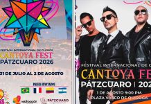 Concierto gratis: Pátzcuaro anuncia fechas y países invitados para el Cantoya Fest 2026