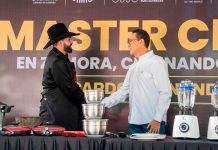 Carlos Soto reconoce a Ricardo Hernández con muestra gastronómica por poner en alto a Zamora en MasterChef