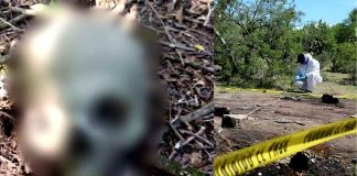 Hallan cráneo humano en zona cerril de Apatzingán