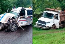 Choque vehicular múltiple deja a un taxista herido en la Morelia-Zacapu