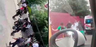 #VIDEO // Tensión al límite en Conalep: protesta estudiantil termina en enfrentamiento