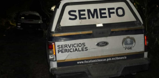 Hallan a un hombre asesinado a balazos en una brecha de Apatzingán