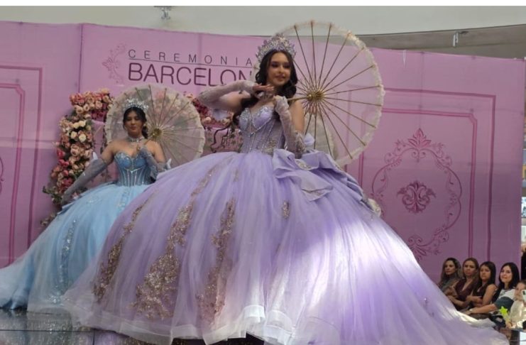 Colección 2027 de Ceremonias Barcelona deslumbra con brillo y estilo de princesa