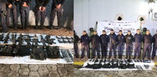 Ejército Mexicano y Guardia Nacional detuvieron a nueve personas y aseguran armamento en el municipio en Zinapécuaro, Mich