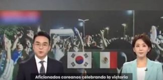 ¡Cayeron en el albur! Televisora de Corea del Sur se confunde con porras mexicanas
