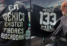 Del Mundial a la protesta: Regina Blandón acompaña a madres buscadoras en CDMX