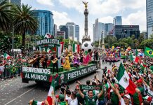 #VIDEO // La fiesta del futbol toma Reforma: miles salen a las calles para vivir la celebración