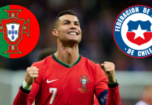 Portugal 0-0 Chile al momento en amistoso internacional