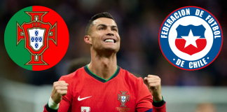 Portugal 0-0 Chile al momento en amistoso internacional