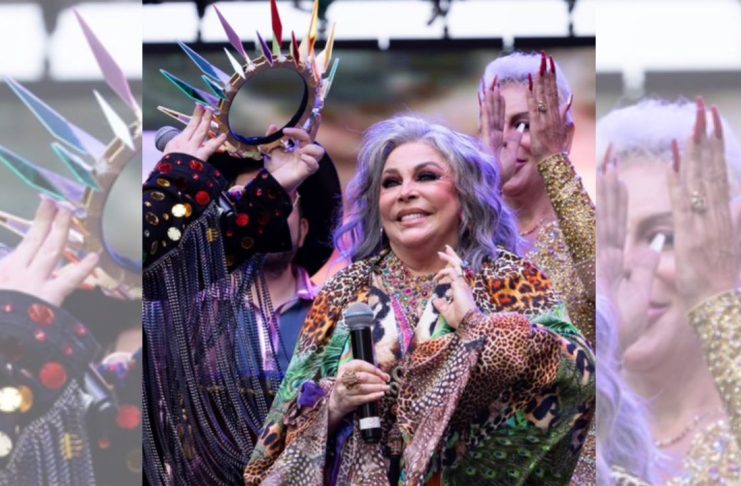 #VIDEO // Verónica Castro vuelve a los reflectores con un homenaje que sorprendió al Pride 2026