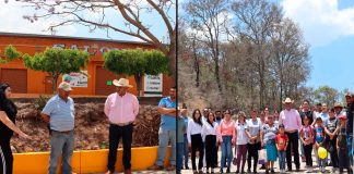 Entrega Adán Guillén obras públicas en Acuitzio: Inauguran vialidades y drenaje