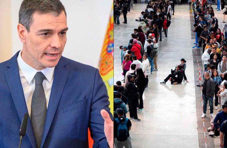España rompe récord de regularización masiva de inmigrantes