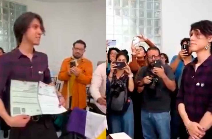 #VIDEO // México hace historia: Expiden la primera acta de nacimiento con identidad no binaria