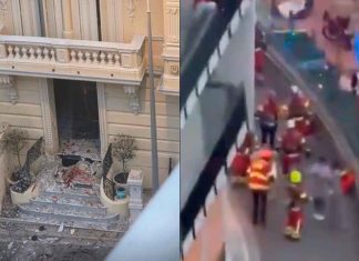 #VIDEO // Captan en video el momento en que un hombre coloca un paquete-bomba en céntrica calle de Mónaco