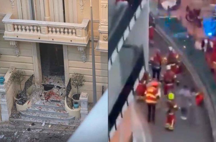 #VIDEO // Captan en video el momento en que un hombre coloca un paquete-bomba en céntrica calle de Mónaco